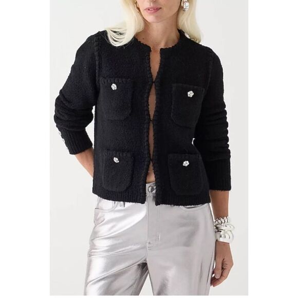J. Crew Odette Sweater Lady Jacket - Picture 1 of 11